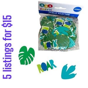New Dinosaur theme Table Scatter Jumbo Bag table décor birthday party